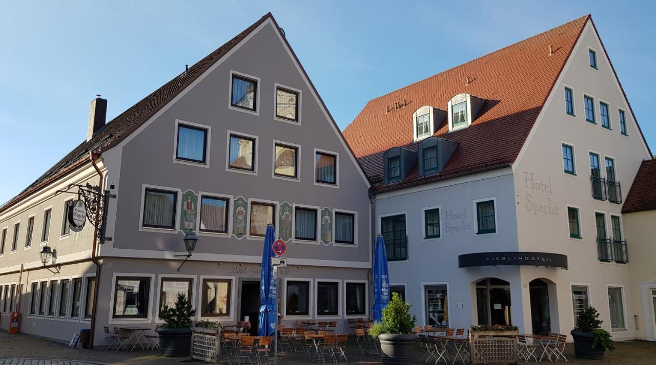 Hotel Gasthof Specht Aichach Bagian luar foto